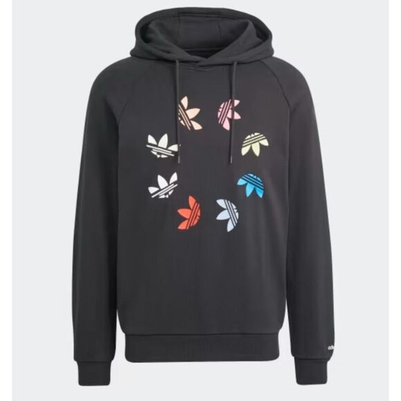 adidas Other - ADIDAS adicolor shattered trefoil hoodie size L